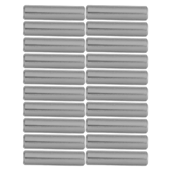 TABLZONE 20-Pack Stainless Steel Fixing Pins and Metal Dowel Rods for Shelf Support, Scaffold Coupling, and Secure Fastening