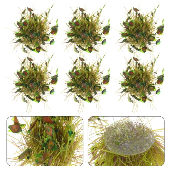 TABLZONE Green Resin Model Grass for Home Decoration and Landscape Modeling, Realistic Look, Easy to Apply for Projects