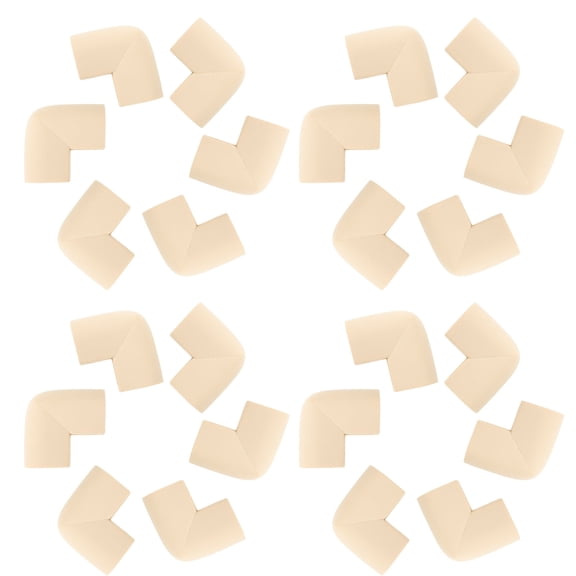 TABLZONE Durable Beige Nbr Picture Frame Guards - Easy Application for Shipping 24Pcs