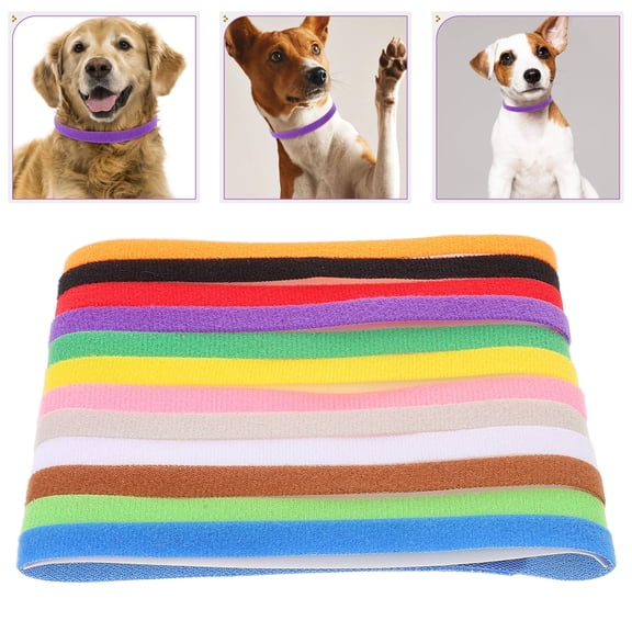 TABLZONE Adjustable Soft Fabric Pet Collar for Puppies and Kittens, Comfortable and Collar