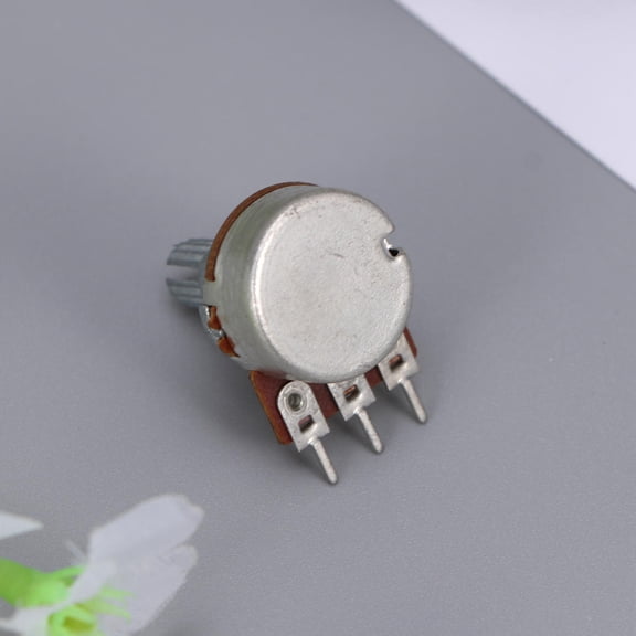 TABLZONE 250K Linear Taper Guitar Potentiometer with Extended Knurled Shaft, Multi-Color Replacement for Electric Guitars