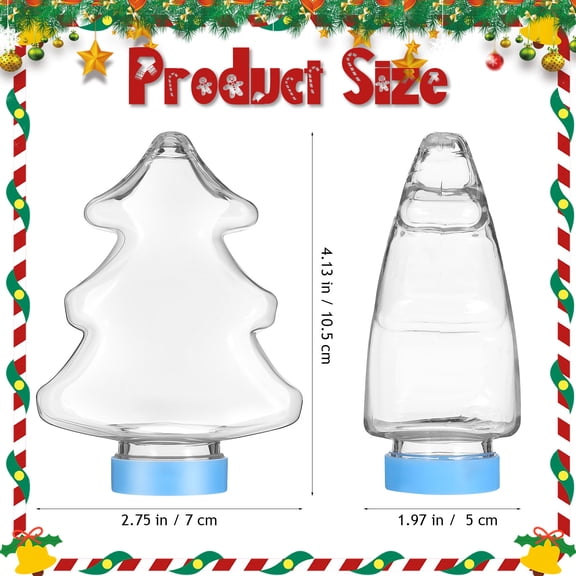 TABLZONE 25-Pack Clear Plastic Storage Boxes for Christmas Ornaments and Holiday Decoration Organization