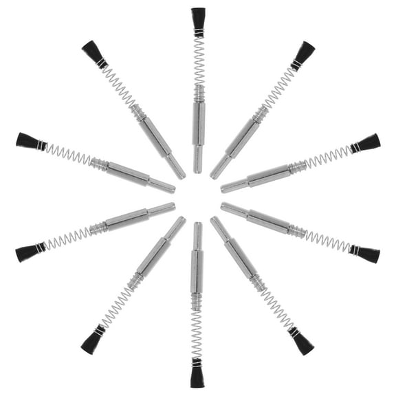 TABLZONE 25Pcs Window Screen Locks Stainless Steel Plunger Latch For Durable Security