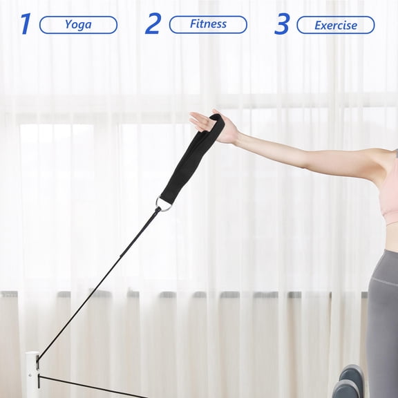 TABLZONE 2-Pack Adjustable Yoga Stretch Straps with Buckles for Flexibility, Exercise, and Stretching Support