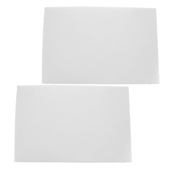 TABLZONE 2Pcs White Foam Craft Sheets with Strong Weather Resistance for Models