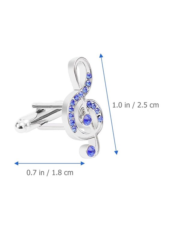 2Pairs Men Cuff Links Sleeve Buttons Alloy Shirt Cufflinks for Business and Festival