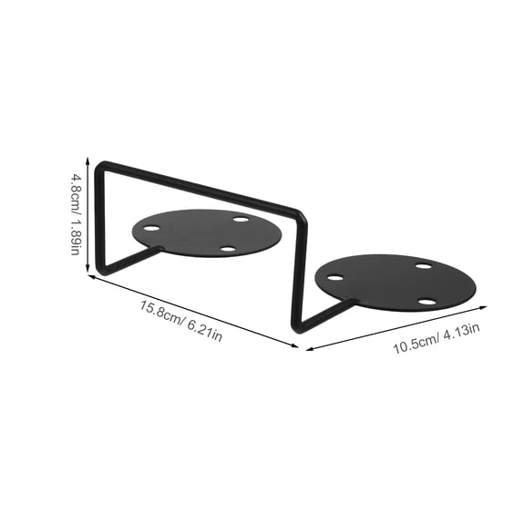 TABLZONE 2-Pack Black Mattress Retainer Bars for Adjustable Beds, Easy No-Drill Installation, Secure Fit and Design