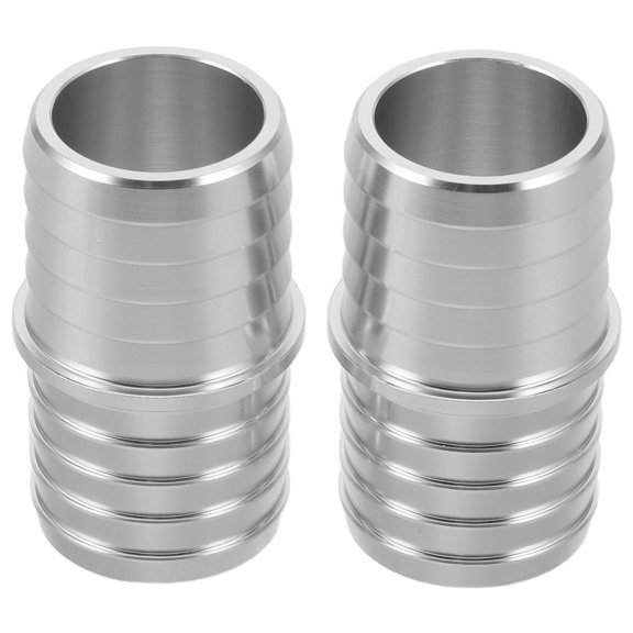TABLZONE 2Pcs Aluminum Radiator Hose Connector for Car Coolant Splice Adapter Heat Exchanger Fitting