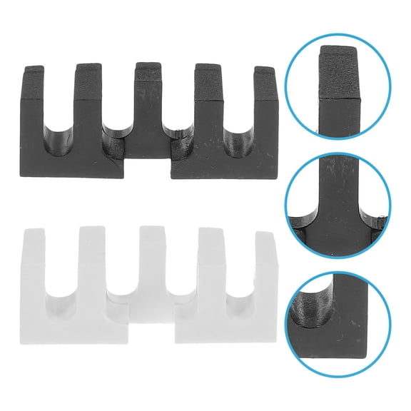 TABLZONE 2Pcs Badminton Racket Load Spreaders Stringing Machine Adapter for Pressure Relief