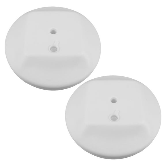 TABLZONE Set of 2 White Plastic Balloon Arch Weights, Weather-Resistant and Easy to Use for Outdoor Balloon Decorations