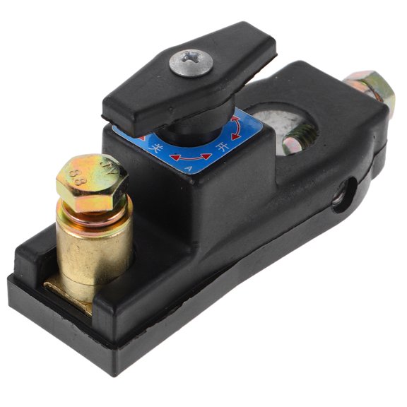 TABLZONE 2Pcs Heavy Duty Black Battery Isolator Switch Quick Disconnect for Car Power Control