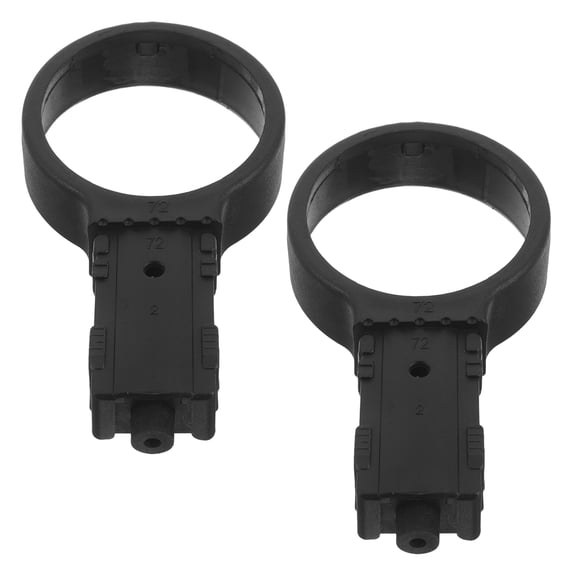 TABLZONE 2Pcs Black Ladder Locking Rings Telescoping Ladder Spare Parts Easy Installation Replacement