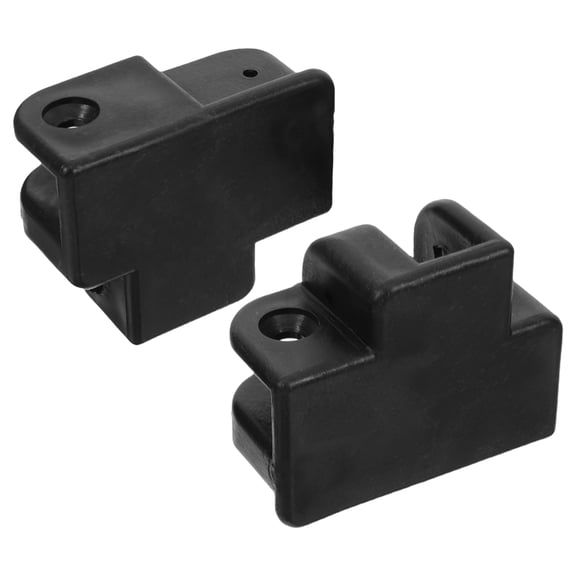 TABLZONE 2Pcs Patio Umbrella Mount Bracket Black Lightweight Portable Canopy Tent Accessories