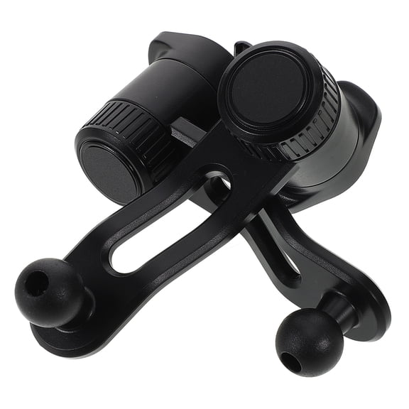 TABLZONE 2-Pack Car Vent Phone Mount Holder, Black Plastic, 360 Rotating Universal Fit for Smartphones