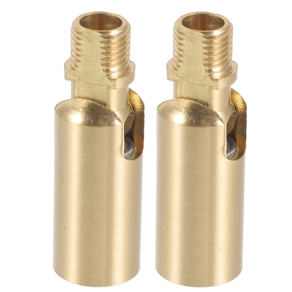 TABLZONE 2Pcs Ceiling Hanging Light Adapter Sloped Ceiling Chandelier Adapter Copper Golden for Decor