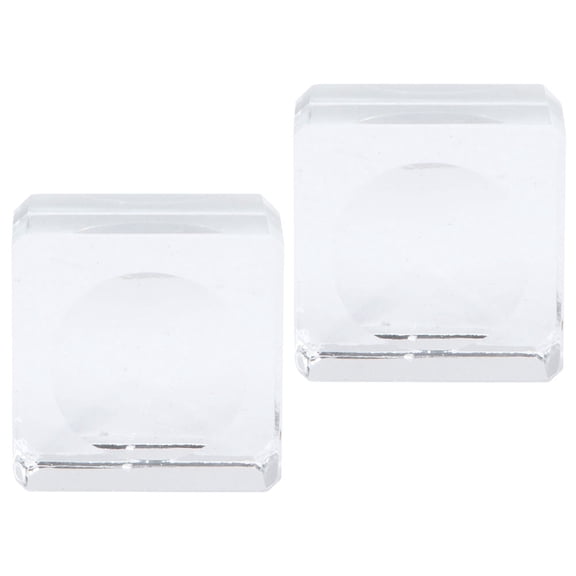 TABLZONE 2Pcs Display Holder for Crystal Ball White Crystal Holder Retro Design for Wedding