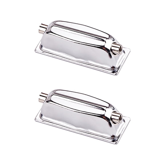 TABLZONE 2Pcs Drum Set Snare Drum Lugs Dual End Hooks For Musicians Metal