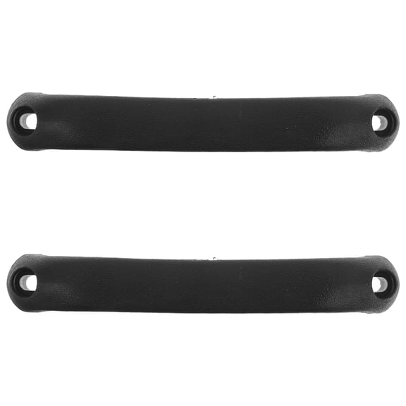 TABLZONE 2Pcs Easy Install Black Car Door Assist Handle Plastic Grab Handle for Vehicle Replacement