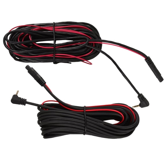 TABLZONE 2Pcs Rear View Camera Extension Cord Easy Install Copper Wire for Car Dash Cam