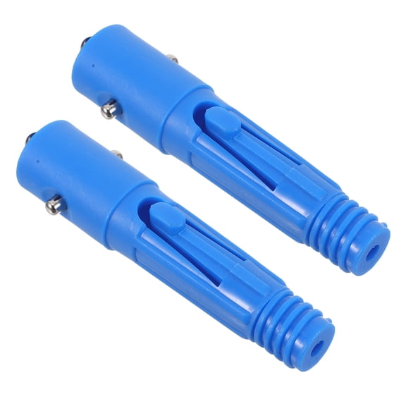TABLZONE 2Pcs Plastic Threaded Pole Adapter Connector for Telescoping Pole and Mop Handle
