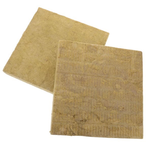 TABLZONE 2Pcs Fireproof Mineral Wool Thermal Insulation Panel with Moisture Resistance for Wall