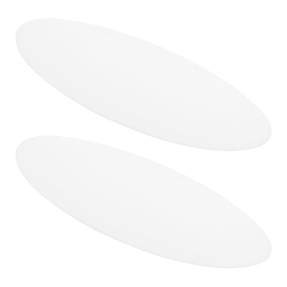 TABLZONE Frosted Acrylic Lamp Shade White Round Ceiling Light Diffuser 2Pcs