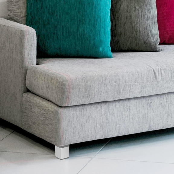 TABLZONE Set of 2 Aluminum Adjustable Furniture Legs, Support for Home Decor, Available in Multiple Colors