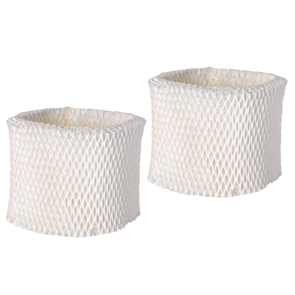 TABLZONE 2Pcs Humidifier Replacement Filter White Wood Pulp Filter for Home Use with Honeycomb Design