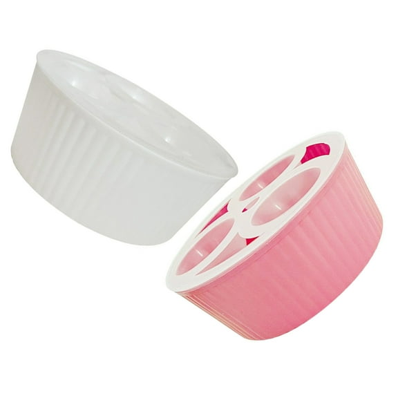 TABLZONE Hydroponic Flowerpot PP Material for Tulip Bulbs Storage Assorted Color 2Pcs