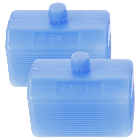 TABLZONE 2Pcs Blue Ice Packs for Lunch Box Daily Use Rapid Cool Ice Packs
