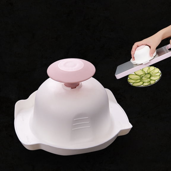 TABLZONE 2Pcs Pink Hand Guards for Slicing and Chopping Plastic Finger Protectors Kitchen Safety Tool