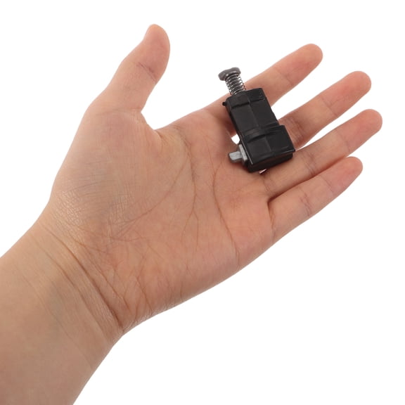 TABLZONE Black Telescopic Luggage Handle Replacement Set, PVC, Easy to Adjust, 2 Pieces for Suitcase Repair