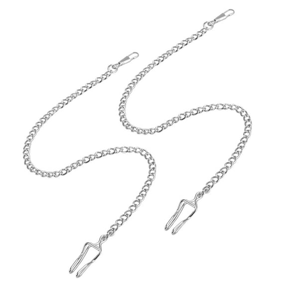 TABLZONE Pocket Watch Chain Durable Alloy Versatile Use for Decoration 2Pcs