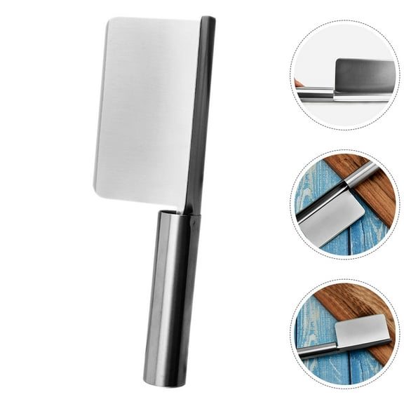 TABLZONE 2Pcs Portable Stainless Steel Crumb Scraper for Dining Table and Kitchen Use