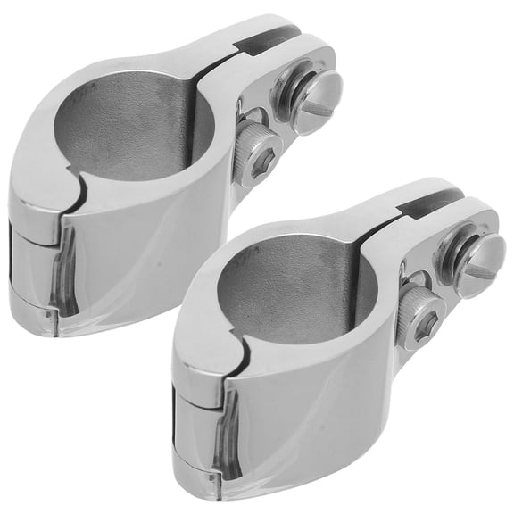 TABLZONE 2Pcs Quick Release Stainless Steel Marine Clamp for Boat Bimini Top Hardware Fittings