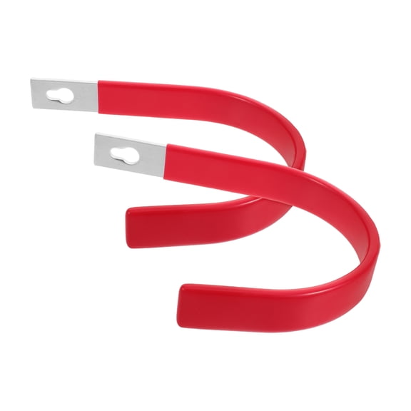 TABLZONE 2pcs Red Pool Safety Lifesaving Hook for Rails and Pool Rescue