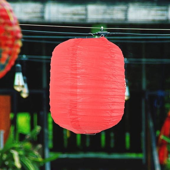 TABLZONE 2Pcs Round Lantern Red Paper Folding For Wedding Decorations