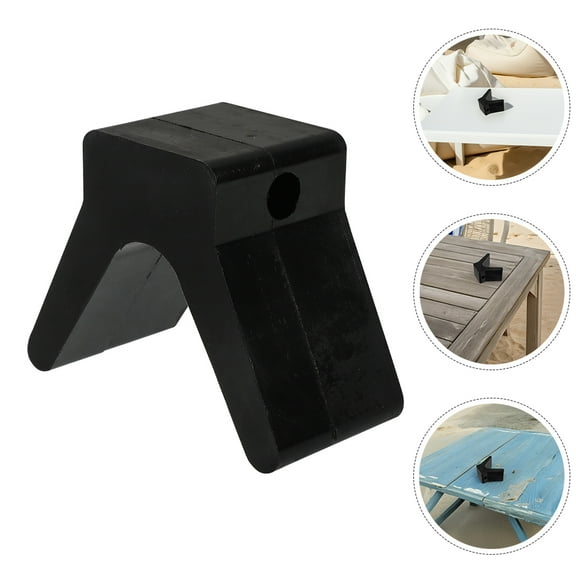 TABLZONE 2Pcs Rubber Bow Stop Block For Boat Trailer Parts And Weight Distribution