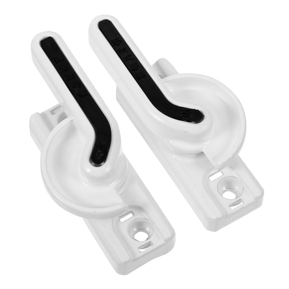TABLZONE 2Pcs Vinyl Window Locks and Sash Lock Set to Improve Home Security and Privacy with Assorted Colors