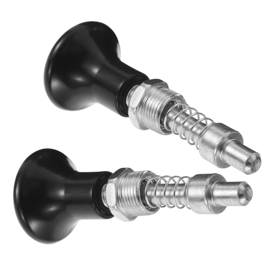 TABLZONE 2-Pack Black Spring Loaded Weight Stack Pins for Gym Machines Replacement Fitness Equipment Accessories