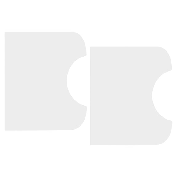 TABLZONE 2-Pack Clear Guitar Pickguard Protective Film for Acoustic and Classical Guitars, PVC