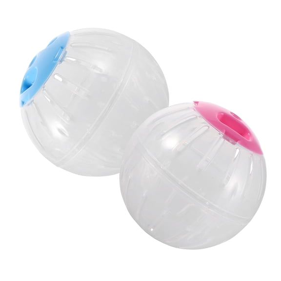 TABLZONE 2Pcs Assorted Color Hamster Fitness Wheels with Silent Technology for Small Pets