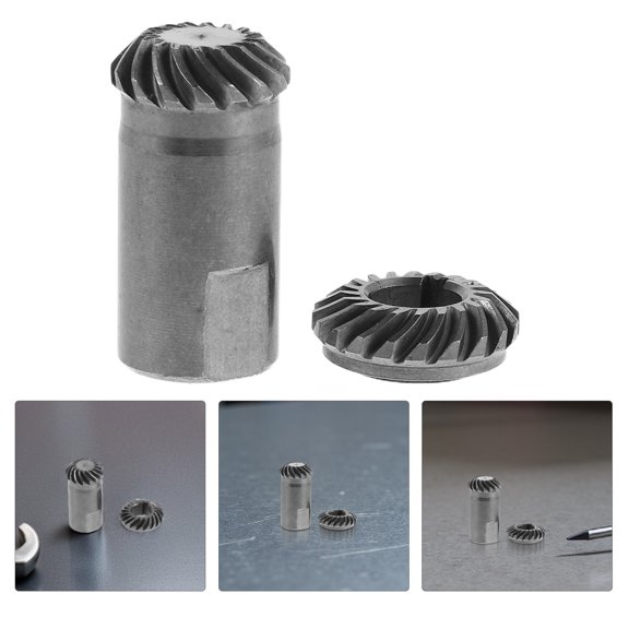 TABLZONE 2Pcs Universal Differential Gear Assembly with Rear Axle Ring Gear for Automotive Repair