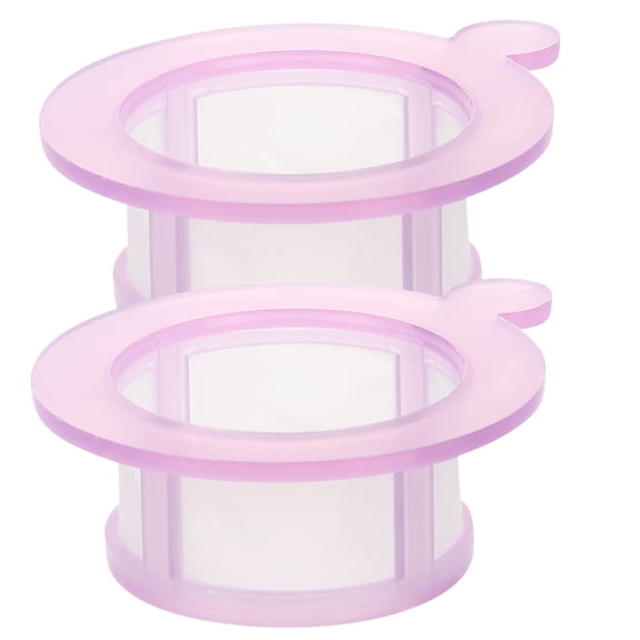 TABLZONE 2Pcs Lightweight Violet Cell Strainer Tool for Laboratory Accessories with Ergonomic Round Handle