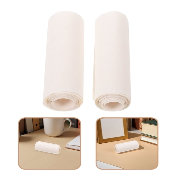 TABLZONE 2Pcs White Bookbinding Spine Paper for DIY Book Repair and Durable Spine Reinforcement Tape