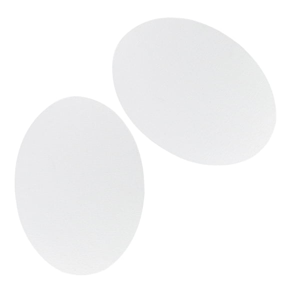 TABLZONE 2Pcs White Cotton Oil Painting Canvas Sheets Smooth Surface Art Boards for Painting Projects