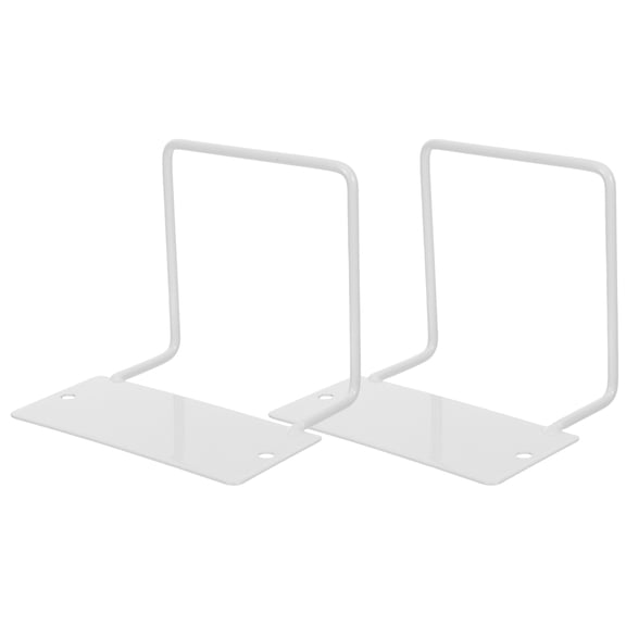 TABLZONE 2Pcs White Mattress Slide Stopper Bar for Bed Frames No Drill Installation Easy Setup