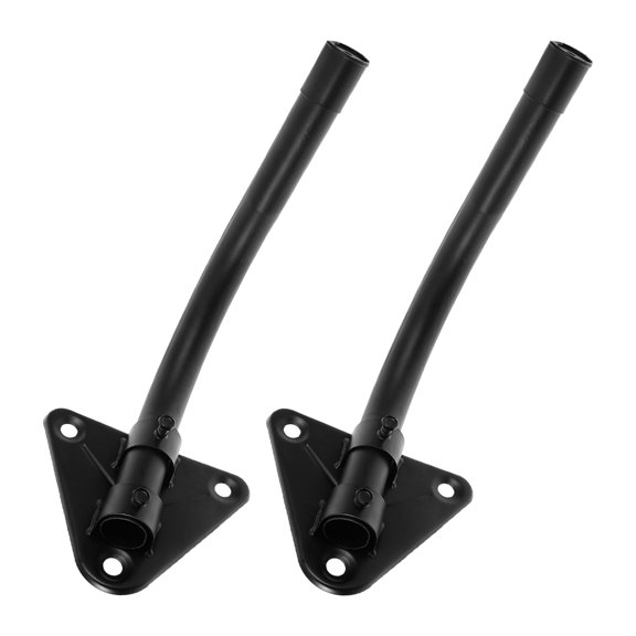 TABLZONE 2Set Electric Fan Mount Bracket with Triangular Plate and Curved Rod Design for Stable Wall Mounted Fans