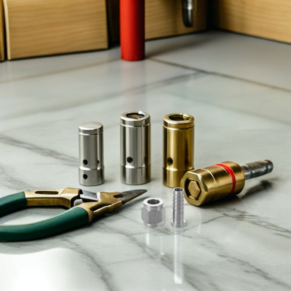TABLZONE 2Set Home Brewing Alloy Keg Adapter Kit with Quick Disconnect and Universal Coupler Conversion
