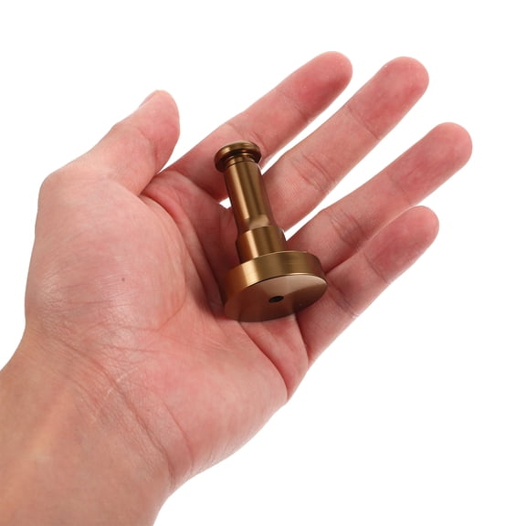 TABLZONE 2Sets Coffee Wall Mounted Hooks Round Metal Clothes Hooks for Home Storage